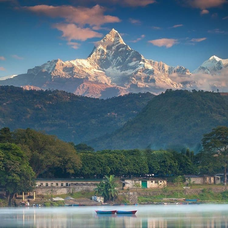 Luxury Pokhara Experience with Annapurna Base Camp Helicopter Tour