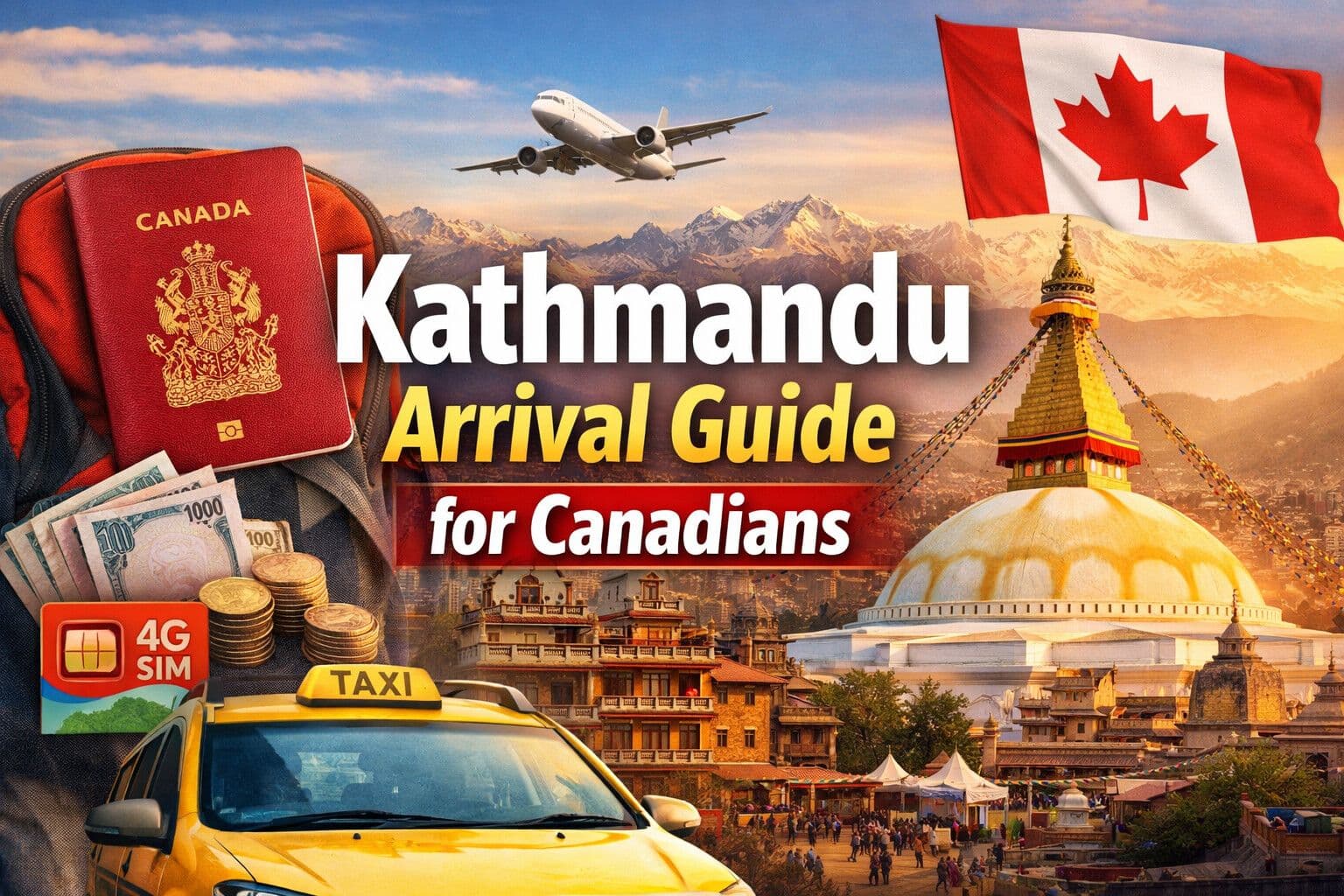 Kathmandu Arrival Guide for Canadians: Money, SIM Cards & First Night (2026)