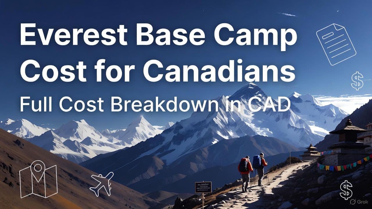 Everest Base Camp Cost for Canadians in 2026 (Full Breakdown in CAD)