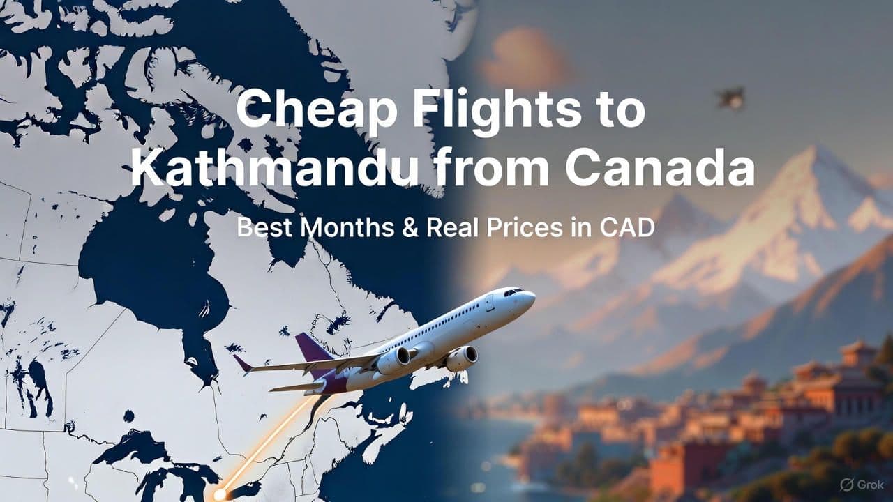 Flights to Kathmandu from Canada: Cheapest Months & Prices (2026 Guide)